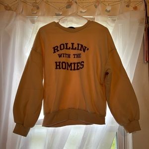 Shein Rolling With The Homies Sweatshirt - Size Small